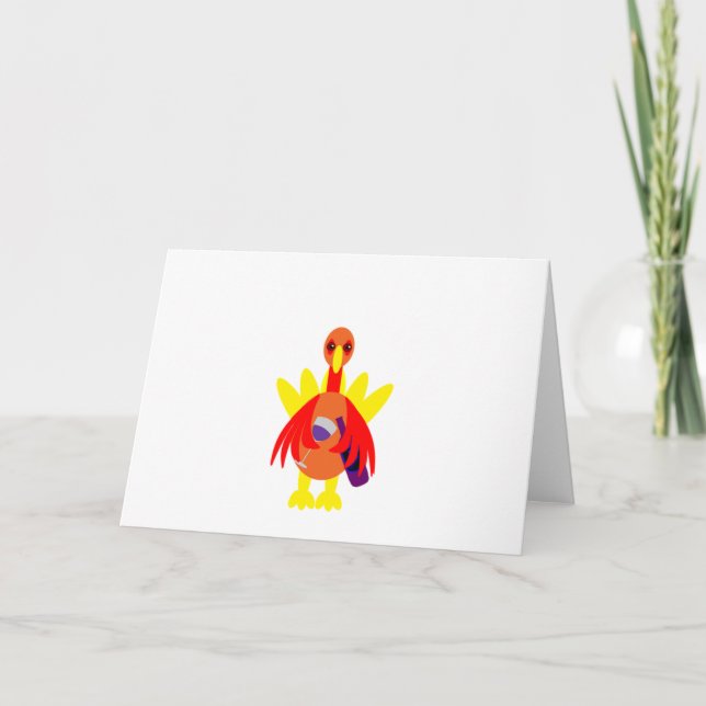 Cartes Pour Fêtes Annuelles Vin d'action de grâce Boire la Turquie (Devant)
