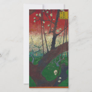 Cartes Pour Fêtes Annuelles Vincent Van Gogh - Flowering Plum Orchard