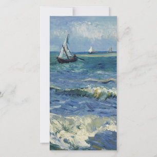 Cartes Pour Fêtes Annuelles Vincent Van Gogh - La mer aux Saintes-Maries