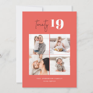 Cartes Pour Fêtes Annuelles VINGT ans d'audace graphique multiphoto nouvelle a