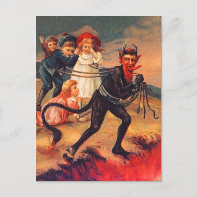 Cartes Pour Fêtes Annuelles Vintage (Devant)