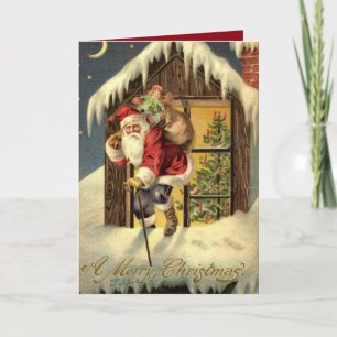 Cartes Pour Fêtes Annuelles Vintage : Christmas -