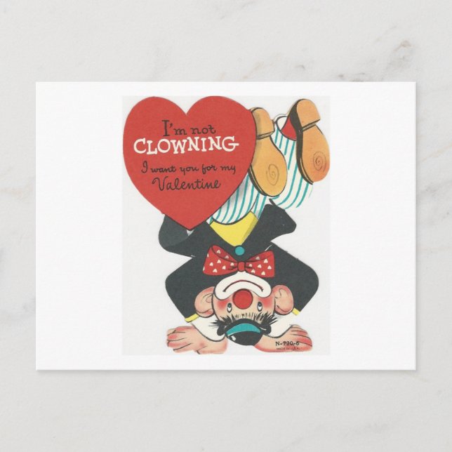 Cartes Pour Fêtes Annuelles Vintage Circus (Devant)
