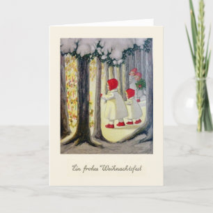 Cartes Pour Fêtes Annuelles Vintage Engel