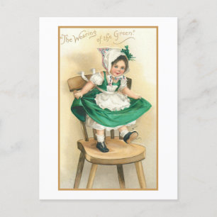 Cartes Pour Fêtes Annuelles Vintage irlandaise avec St. Patrick's Day Greeting