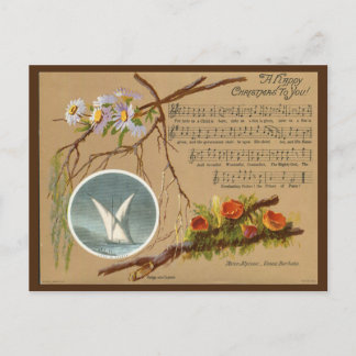 Cartes Pour Fêtes Annuelles Vintage Joyeux Noël pour vous