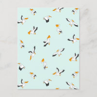 Vintage Joyeux Oiseaux marins d'été