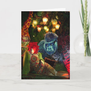 Cartes Pour Fêtes Annuelles Vintage Noël à New York