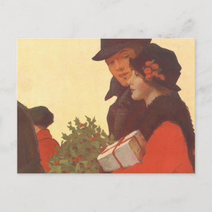 Cartes Pour Fêtes Annuelles Vintage Noël, Amour et Romance Boutique cadeaux