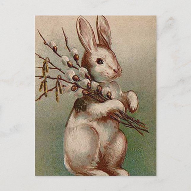 Cartes Pour Fêtes Annuelles Vintage : pâques - (Devant)