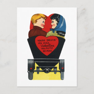 Cartes Pour Fêtes Annuelles Vintage Saint Valentin, Amour et Romance
