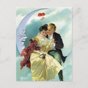 Cartes Pour Fêtes Annuelles Vintage Saint Valentin Amour et romance victoriens