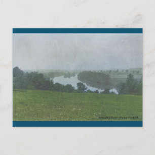 Cartes Pour Fêtes Annuelles Vintage Schuylkill River Parker Ford PA
