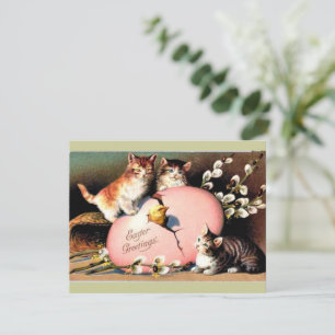 Cartes Pour Fêtes Annuelles Vintage - Vœux de Pâques 