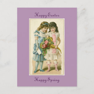 Cartes Pour Fêtes Annuelles Vintages joyeuses Pâques