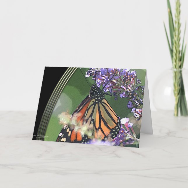 CARTES POUR FÊTES ANNUELLES VISION DE MONARQUE (Devant)