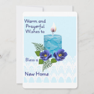 Cartes Pour Fêtes Annuelles Vœux chaleureux et paisibles pour une nouvelle mai
