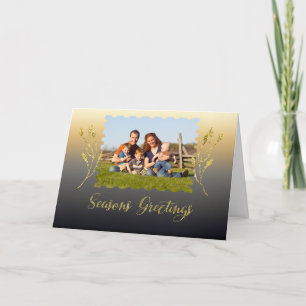 Cartes Pour Fêtes Annuelles Vœux de fin d'année Sparkle Gold