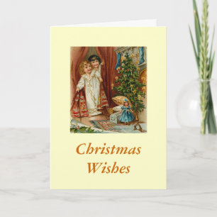 Cartes Pour Fêtes Annuelles Voeux de Noël