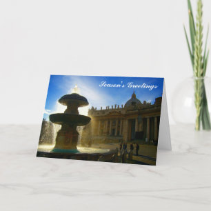 Cartes Pour Fêtes Annuelles vœux de Noël du Vatican