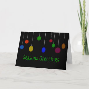 Cartes Pour Fêtes Annuelles Vœux de saison