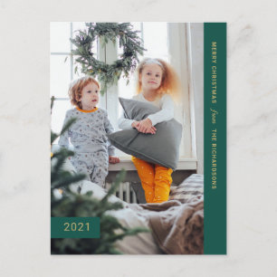 Cartes Pour Fêtes Annuelles Voeux festifs   Une photo moderne