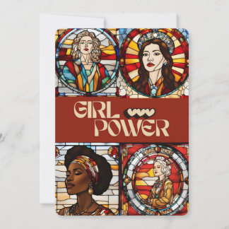 Cartes Pour Fêtes Annuelles “Voices of Equality: A Tribute to Women's Power”
