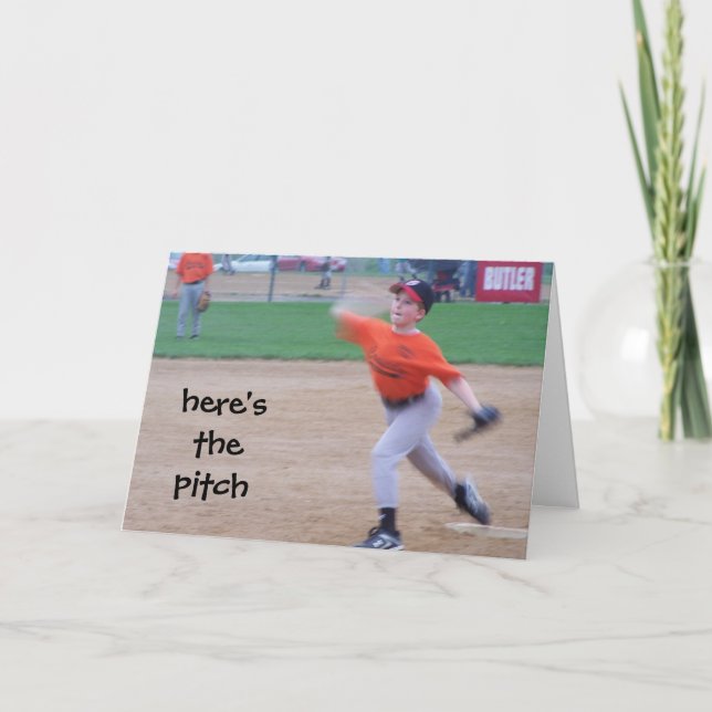 CARTES POUR FÊTES ANNUELLES "VOICI LE PITCH" FAIS-MOI - VALENTINE (Devant)