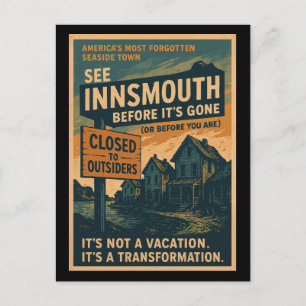 Cartes Pour Fêtes Annuelles Voir Innsmouth Before It’s Gone - A Seaside Town