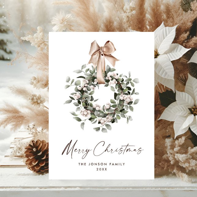 Cartes Pour Fêtes Annuelles Voix de Noël neutres de Bohême (Créateur téléchargé)