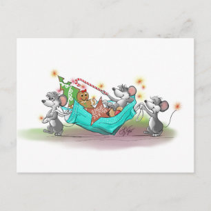 Cartes Pour Fêtes Annuelles Vol de biscuits de Noël