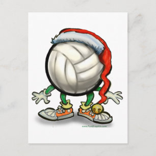 Cartes Pour Fêtes Annuelles Volley-ball