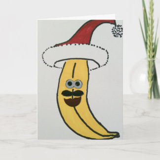 Cartes Pour Fêtes Annuelles Vont les bananes