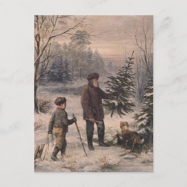 Cartes Pour Fêtes Annuelles Vorweihnacht | F Kruger| Noël allemand (Devant)