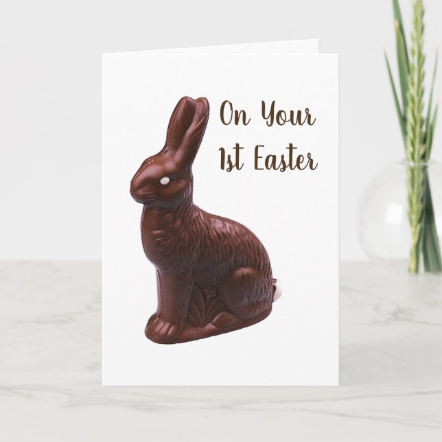 CARTES POUR FÊTES ANNUELLES **VOTRE 1ER PÂQUES S'AMUSENT** L'AMOUR DE PÂQUES (Devant)