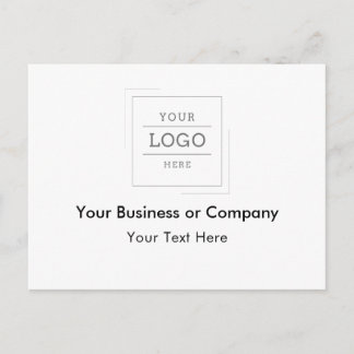 Cartes Pour Fêtes Annuelles Votre logo d'entreprise personnalisé