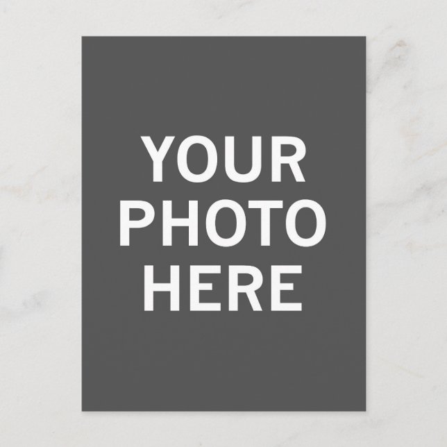 Cartes Pour Fêtes Annuelles Votre photo ici (Devant)