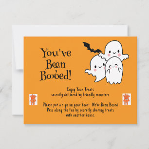 Cartes Pour Fêtes Annuelles Vous avez été hué Nous avons été hués Mignon Hallo