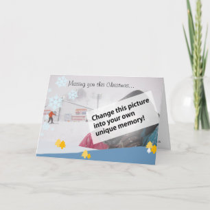 Cartes Pour Fêtes Annuelles Vous avez manqué ce Noël
