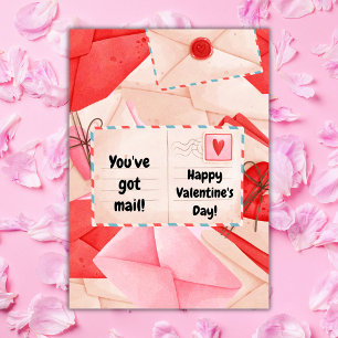 Cartes Pour Fêtes Annuelles Vous avez un message de la Saint-Valentin en class
