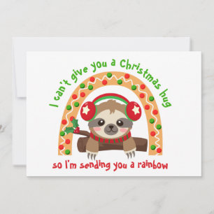 Cartes Pour Fêtes Annuelles Vous envoyer un arc-en-ciel fêter Noël