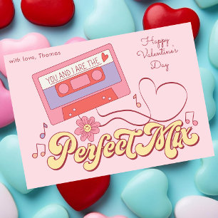 Cartes Pour Fêtes Annuelles Vous et moi sommes le parfait mélange drôle Valent