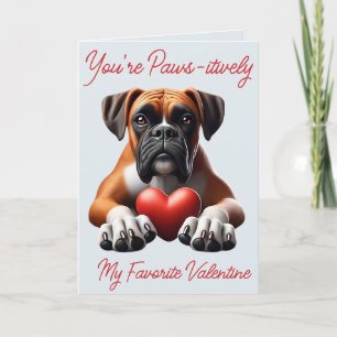 Cartes Pour Fêtes Annuelles Vous êtes des pattes-itively My Favorite Valentine
