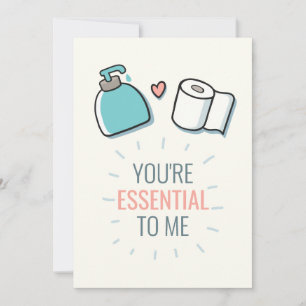 Cartes Pour Fêtes Annuelles Vous êtes essentielle pour moi