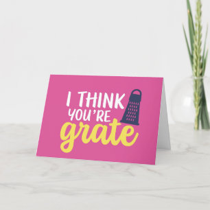 Cartes Pour Fêtes Annuelles Vous êtes Grate Cute Cheese Pun Drôle Saint Valent