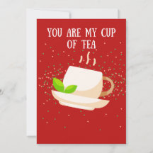 Vous êtes ma tasse de thé Funny Valentines Day