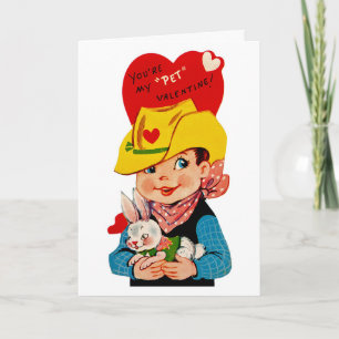 Cartes Pour Fêtes Annuelles Vous êtes mon cowboy de Valentine de "animal