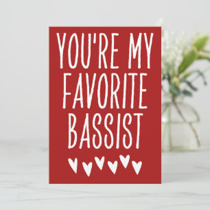 Cartes Pour Fêtes Annuelles Vous êtes Mon Favori Baid Funny Valentine's Day
