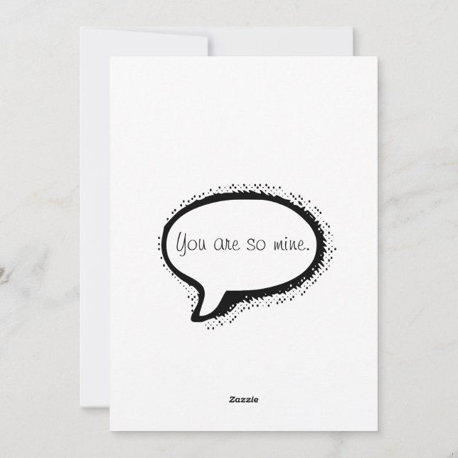 Cartes Pour Fêtes Annuelles Vous êtes Mon Favorite Notification Téléphone Vale (Dos)