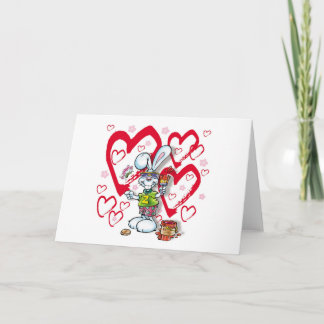 Cartes Pour Fêtes Annuelles Vous êtes mon lapin de miel